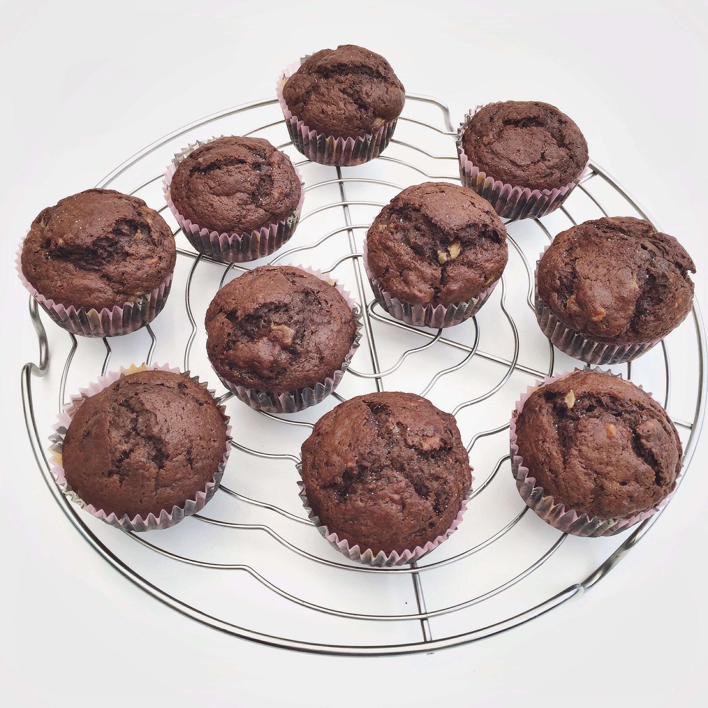 Chocolade bananen muffins, by Cookingdom