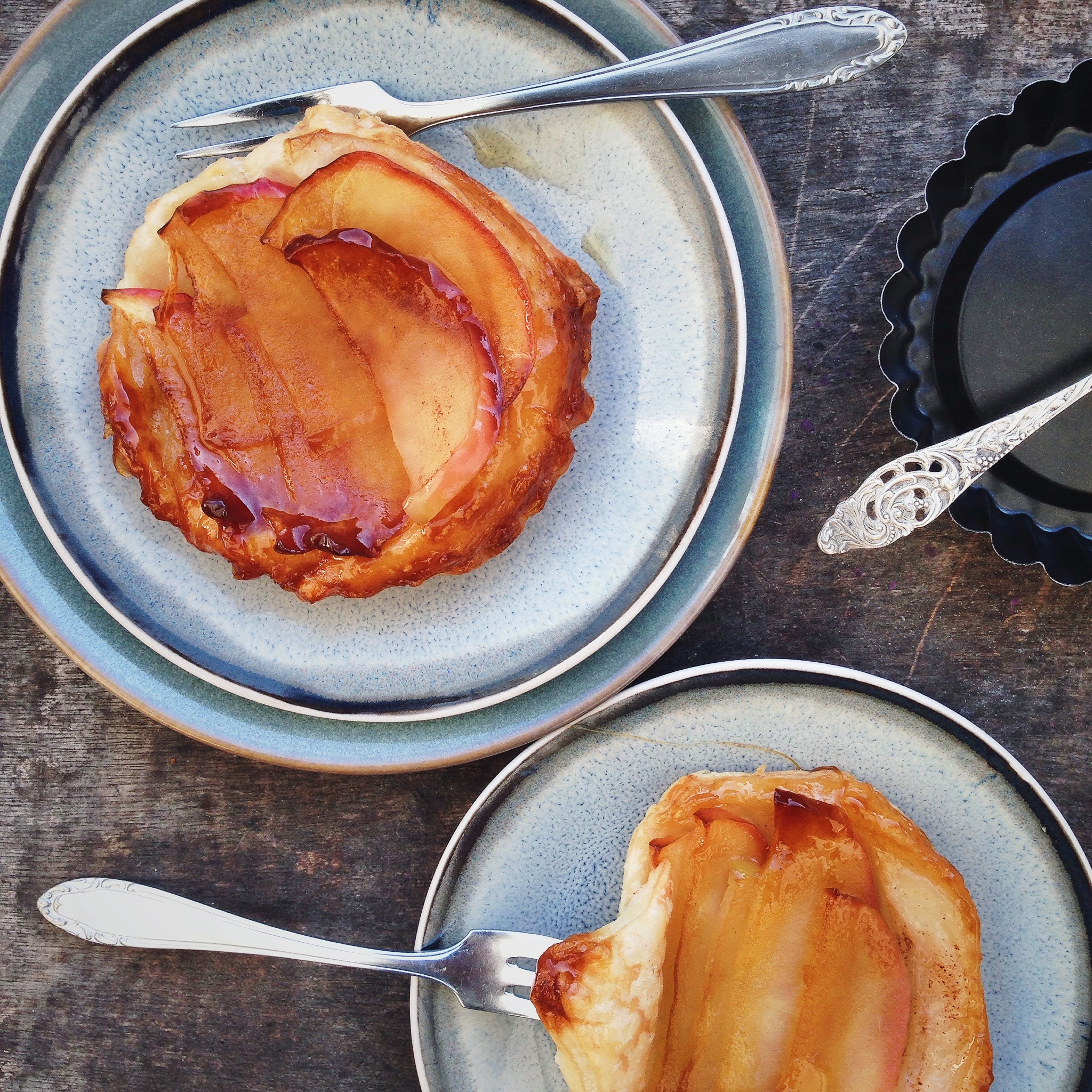 tarte tatin uit de airfryer