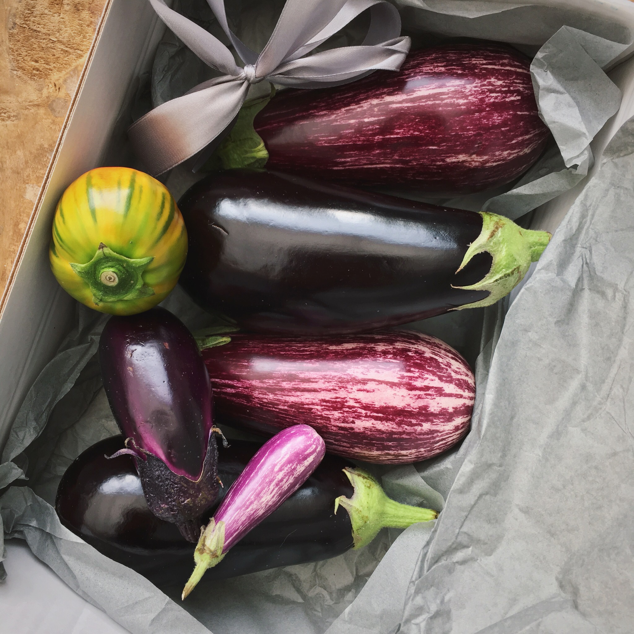 Aubergine fritters