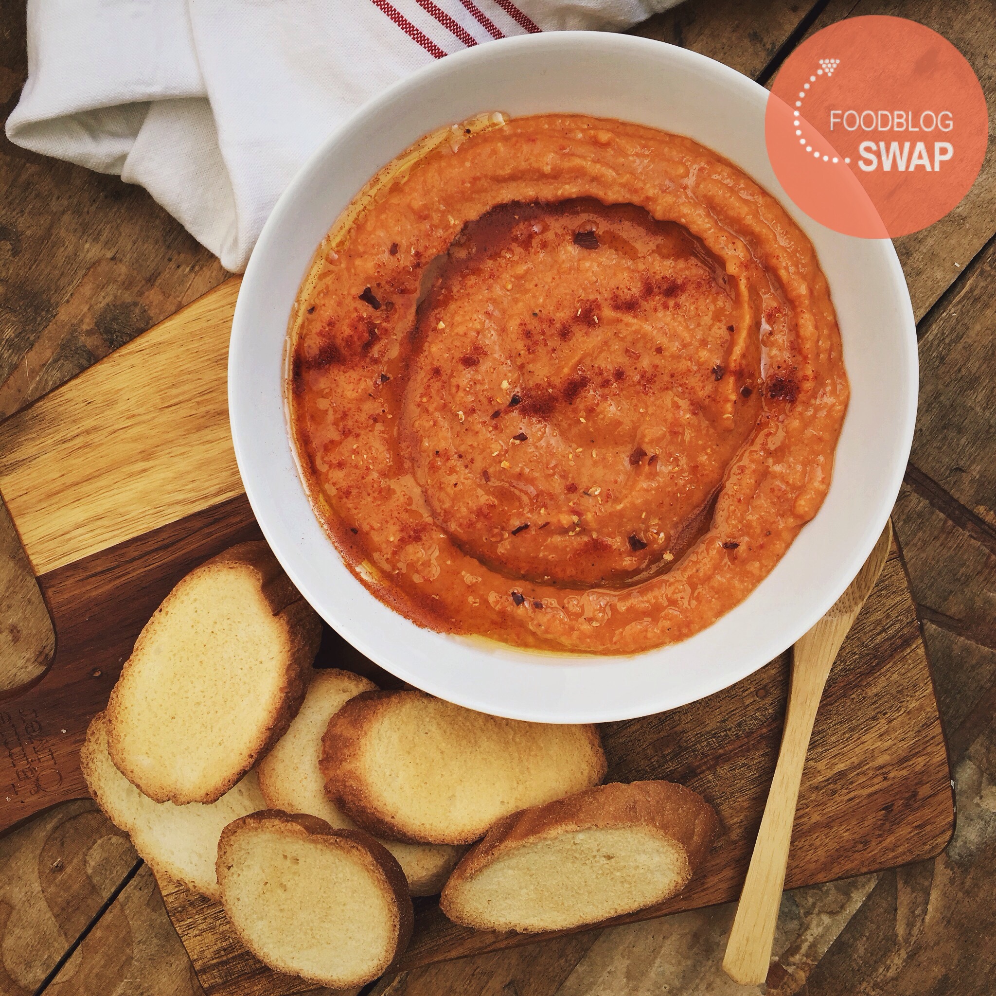 Geroosterde paprika dip – Cookingdom