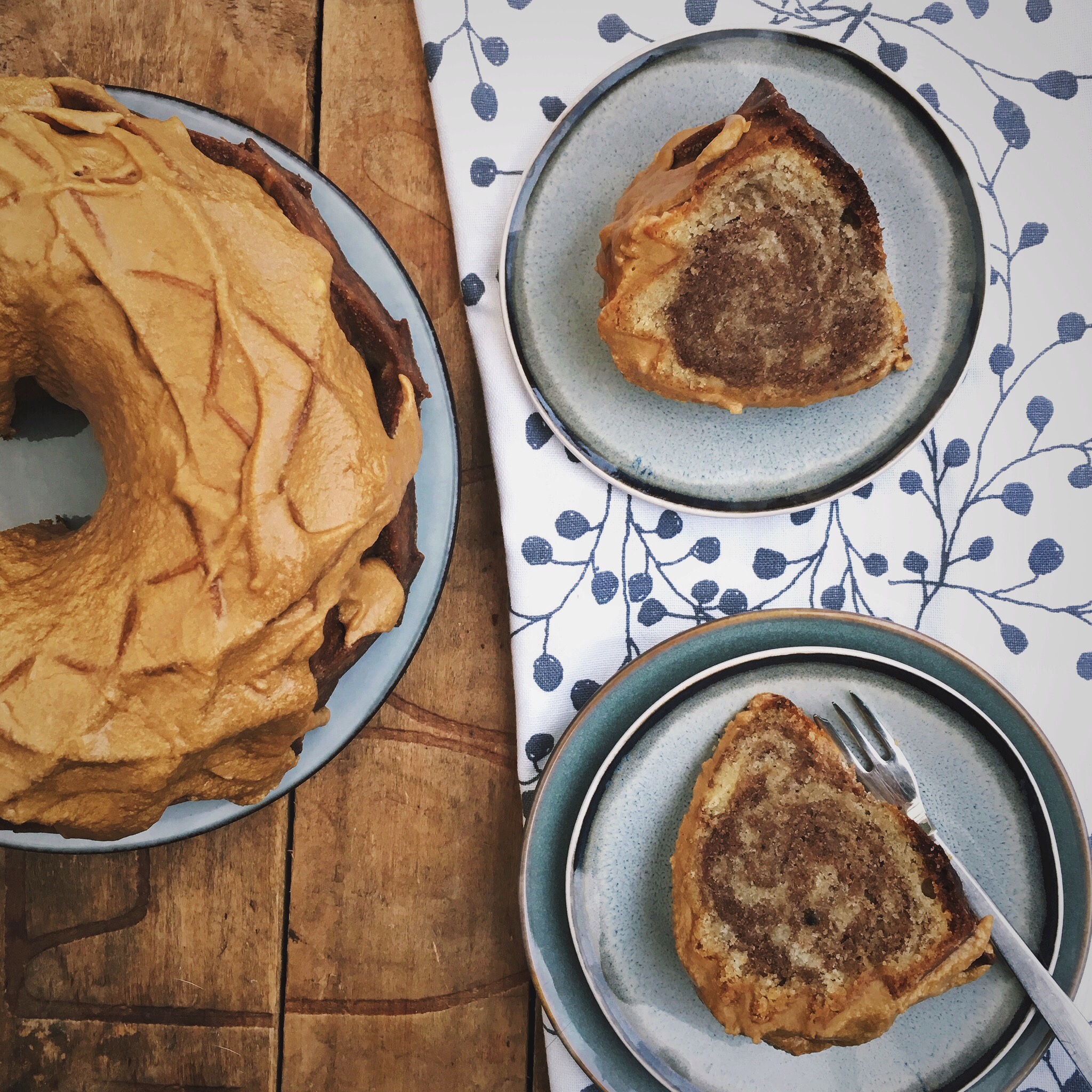 Koffie en kardemom tulband uit Sweet