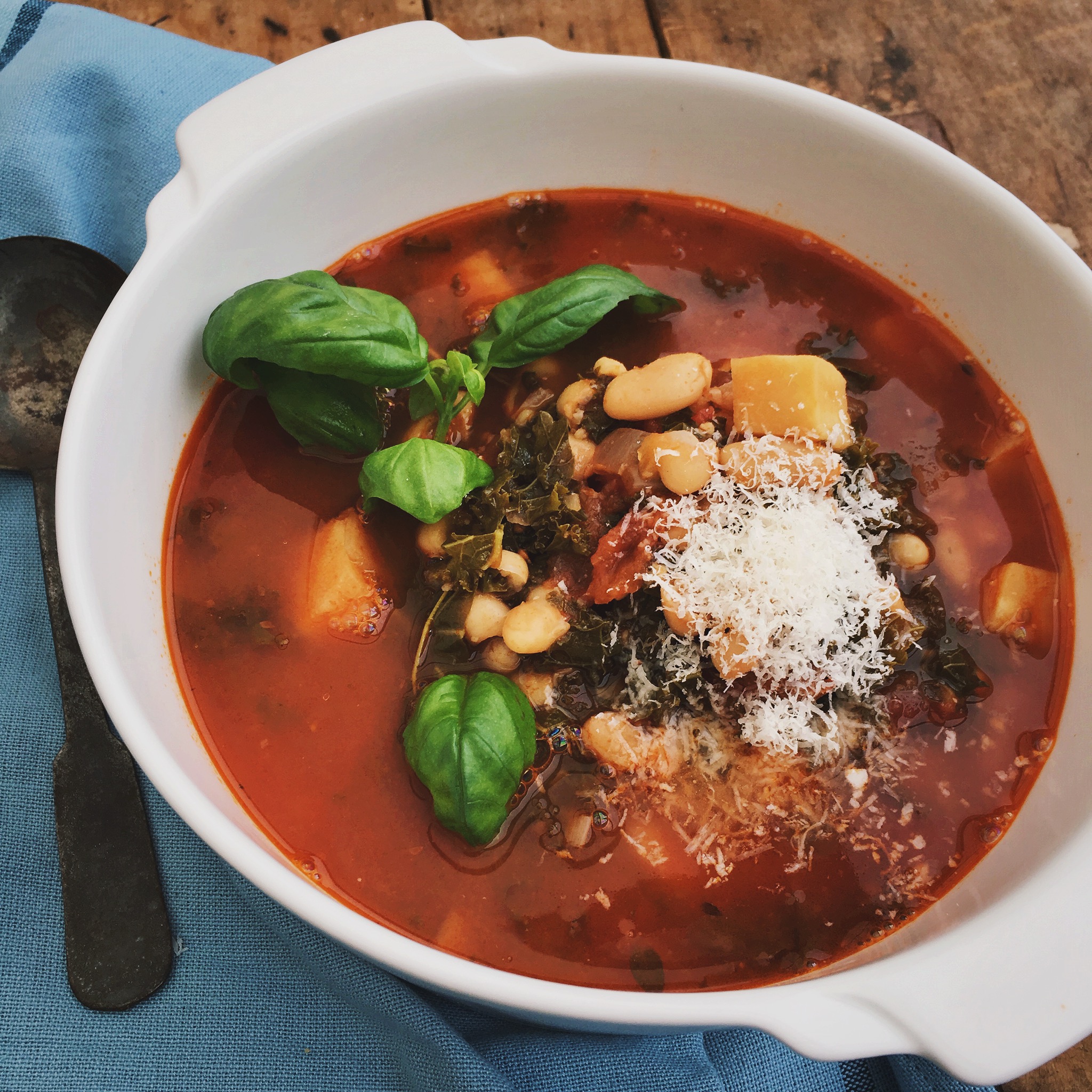 Winter minestronesoep