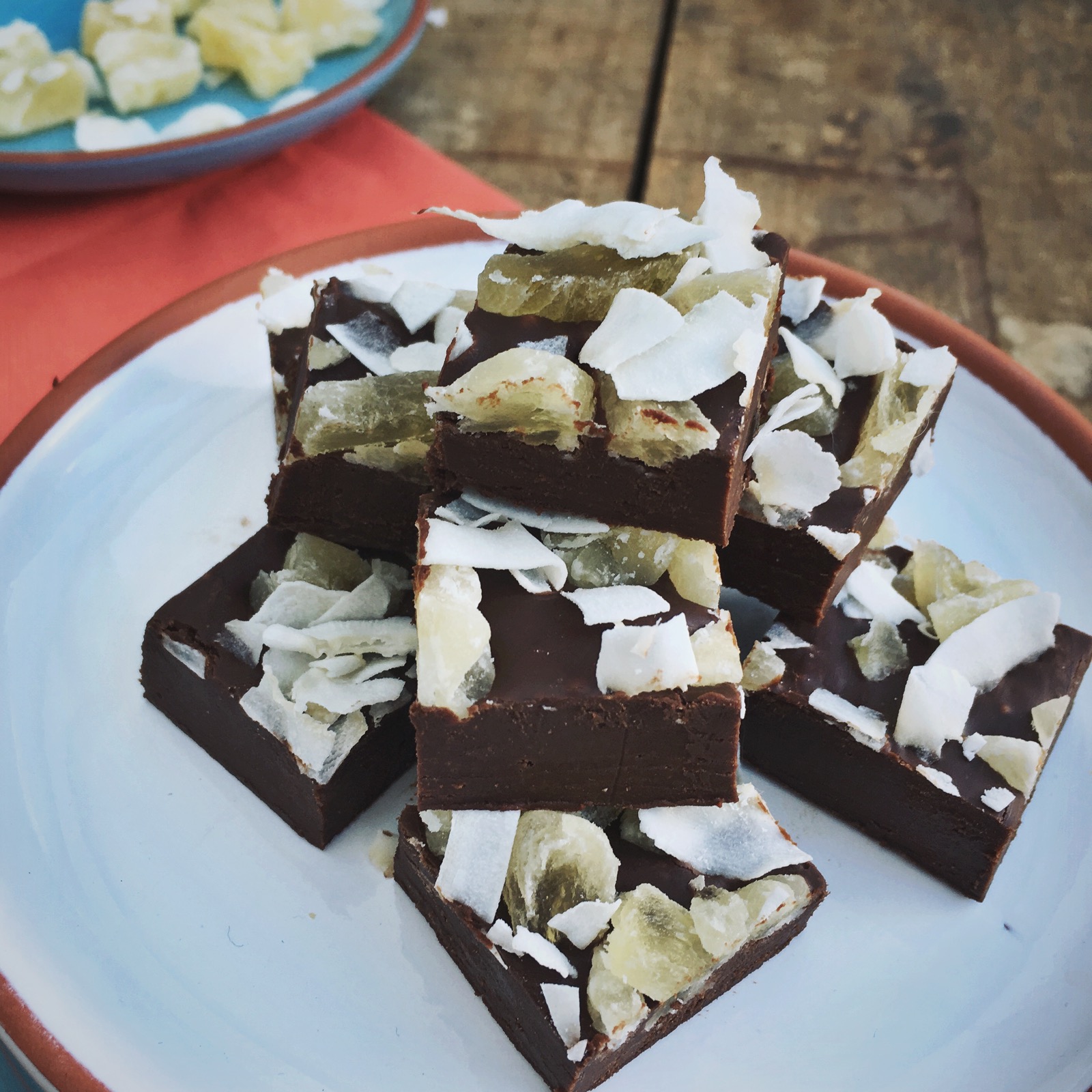 Vegan tropische fudge