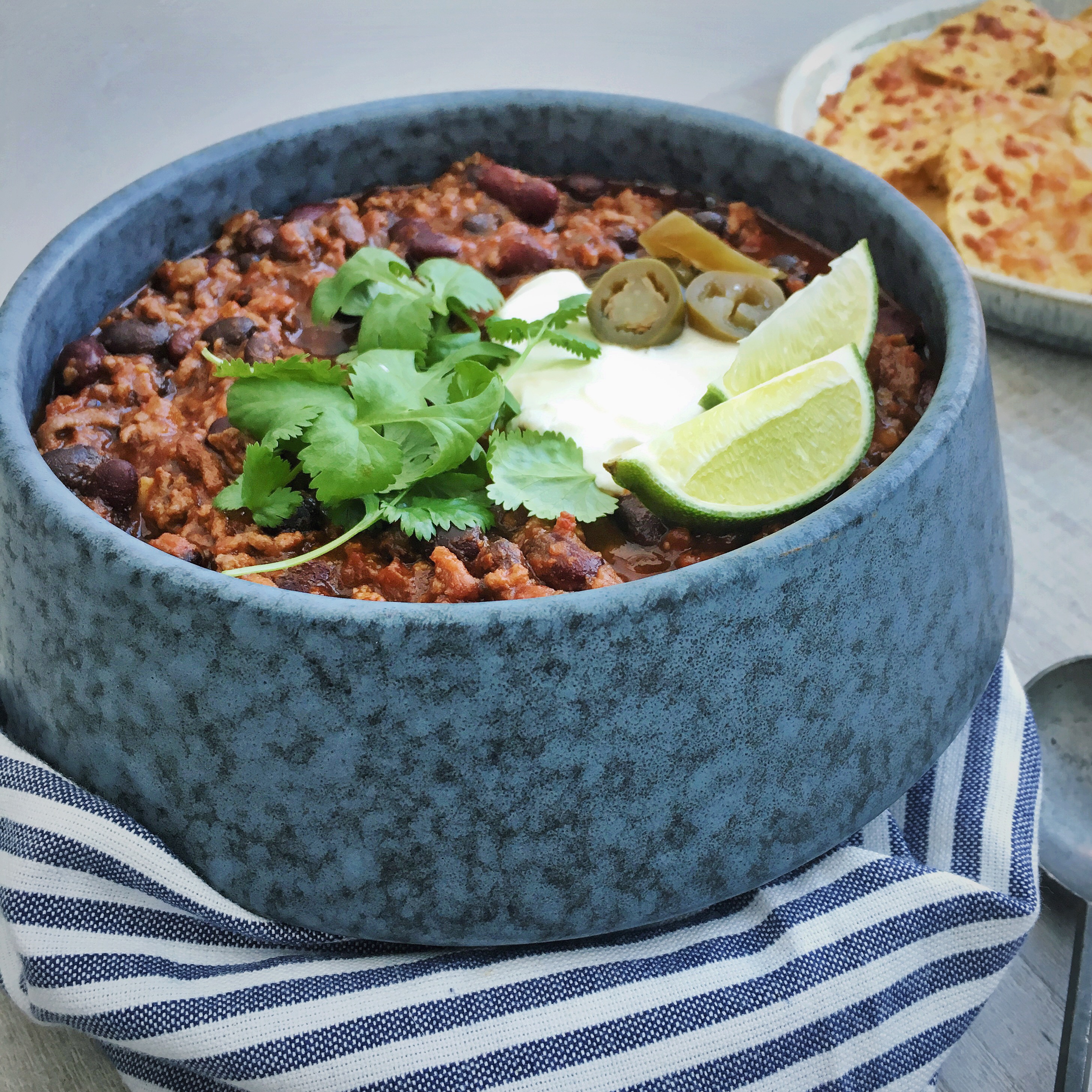 Pittige chili con carne