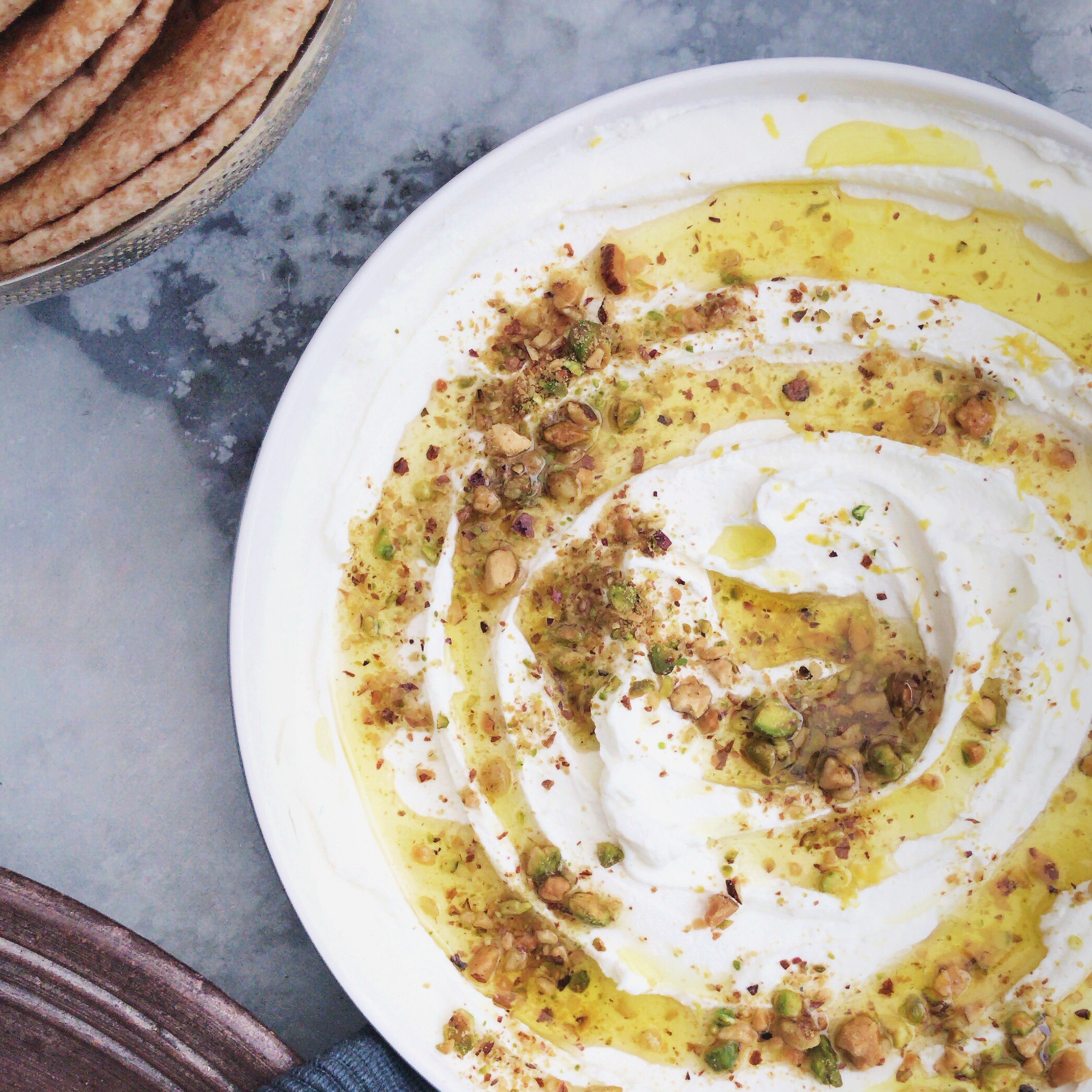 Labneh met dukkah