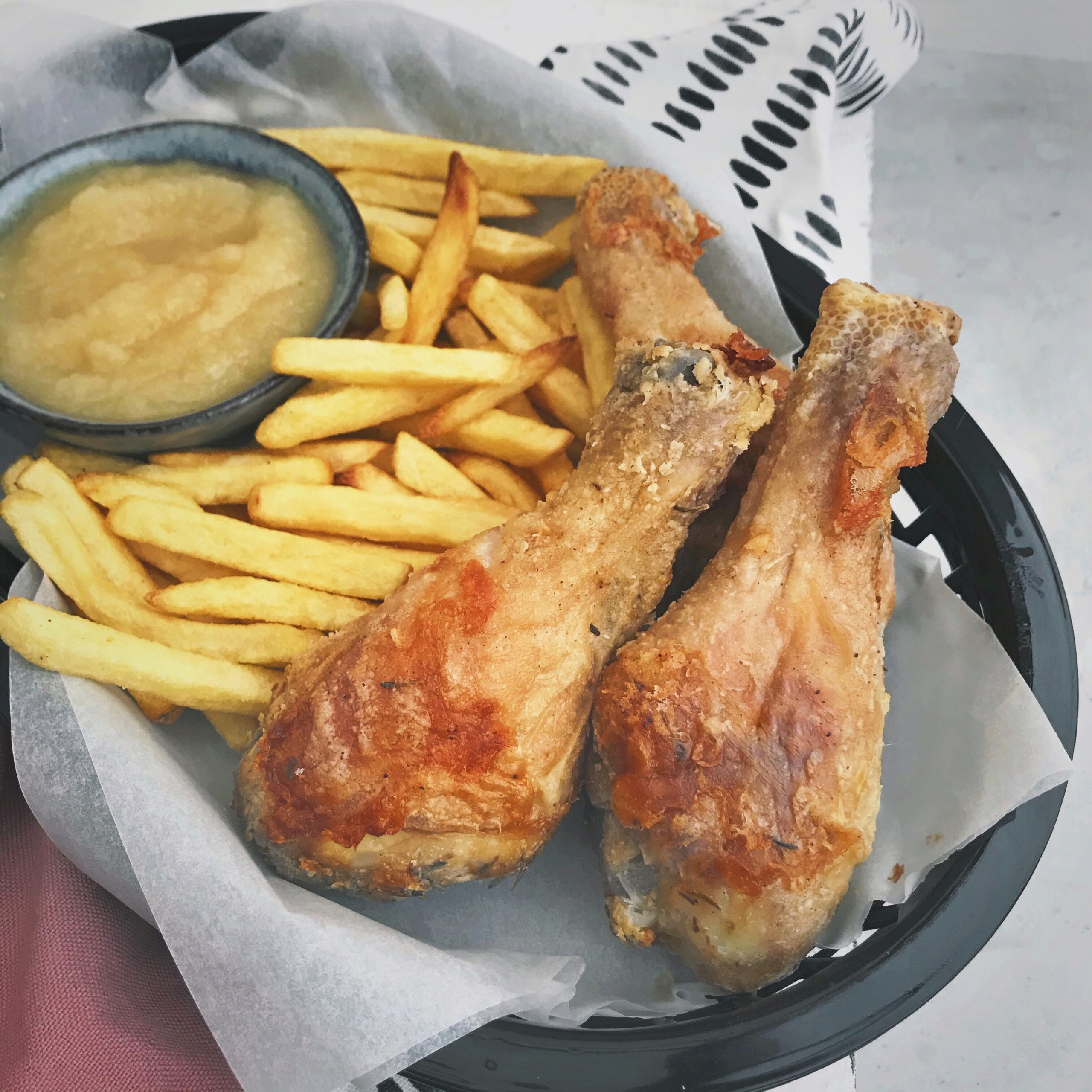 Krokante drumsticks uit de airfryer