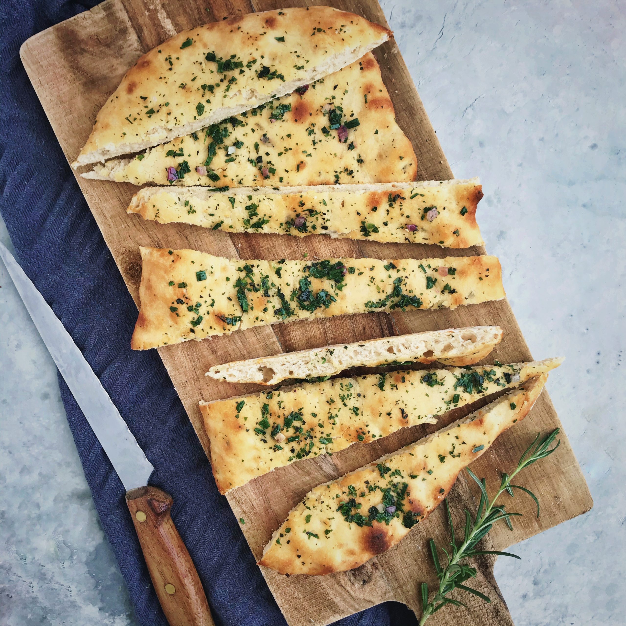 Super simpel flatbread zonder kneden